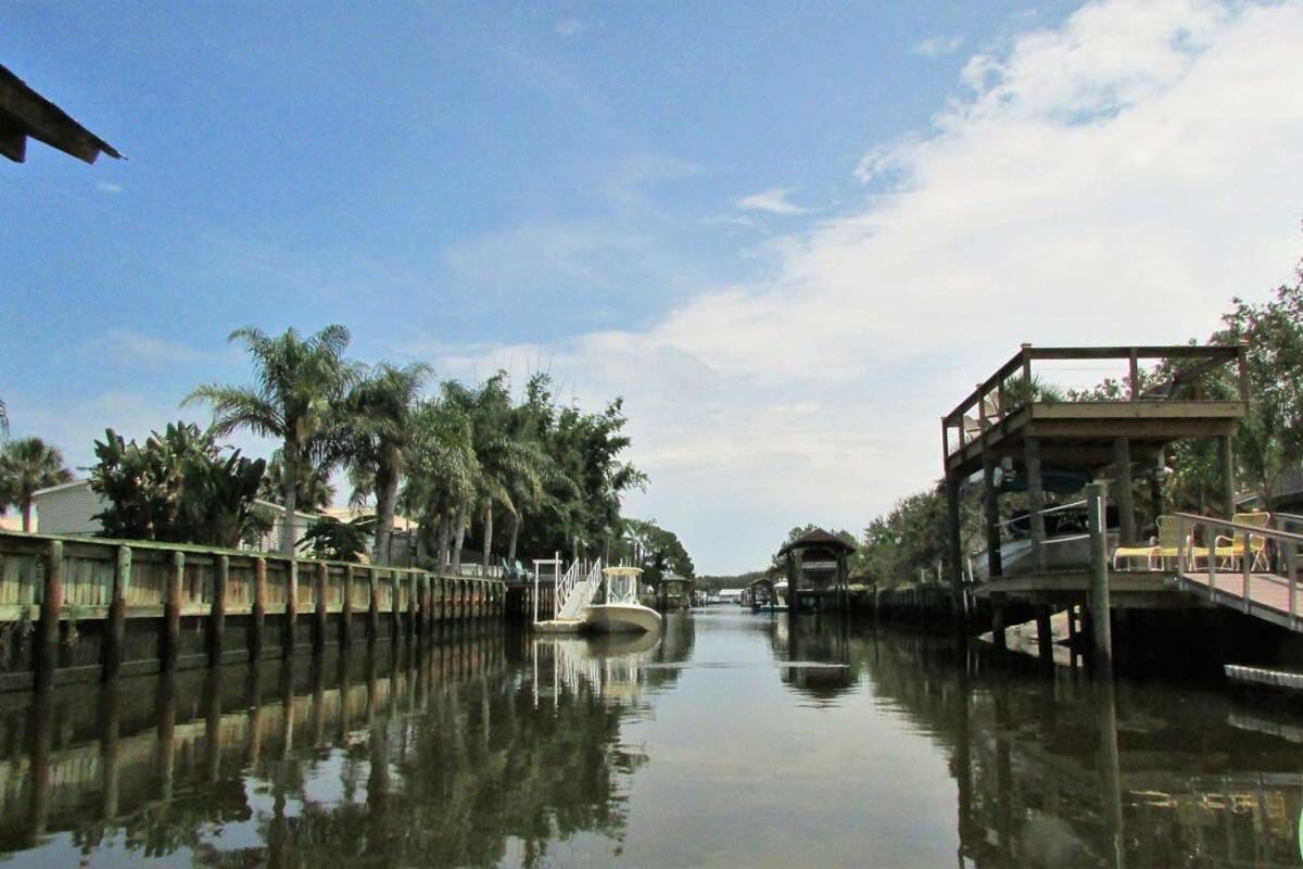Canal Home Dock Walk To Beach Kayaks Sup Fishing سانت أوغيستين المظهر الخارجي الصورة