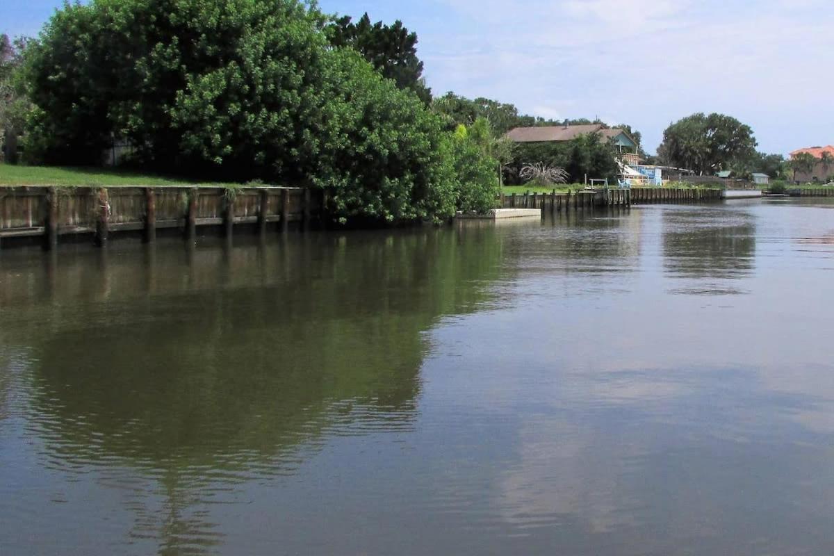 Canal Home Dock Walk To Beach Kayaks Sup Fishing سانت أوغيستين المظهر الخارجي الصورة