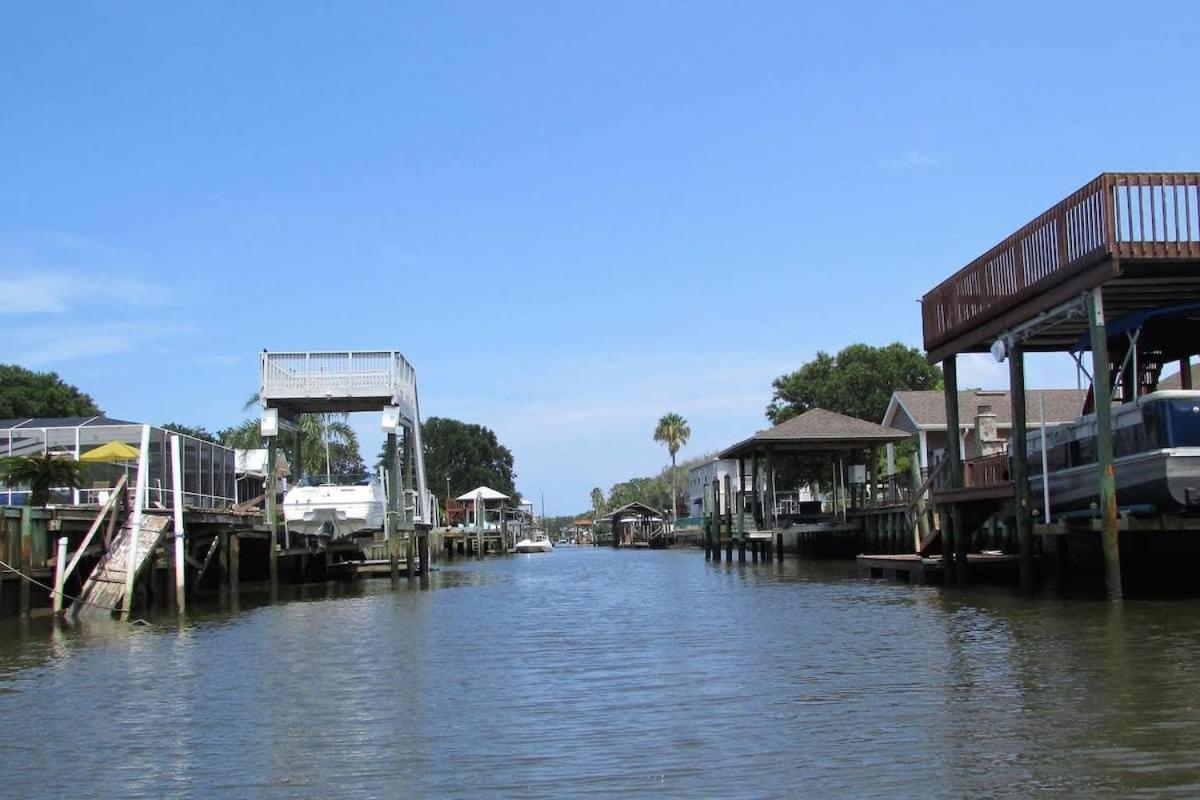 Canal Home Dock Walk To Beach Kayaks Sup Fishing سانت أوغيستين المظهر الخارجي الصورة
